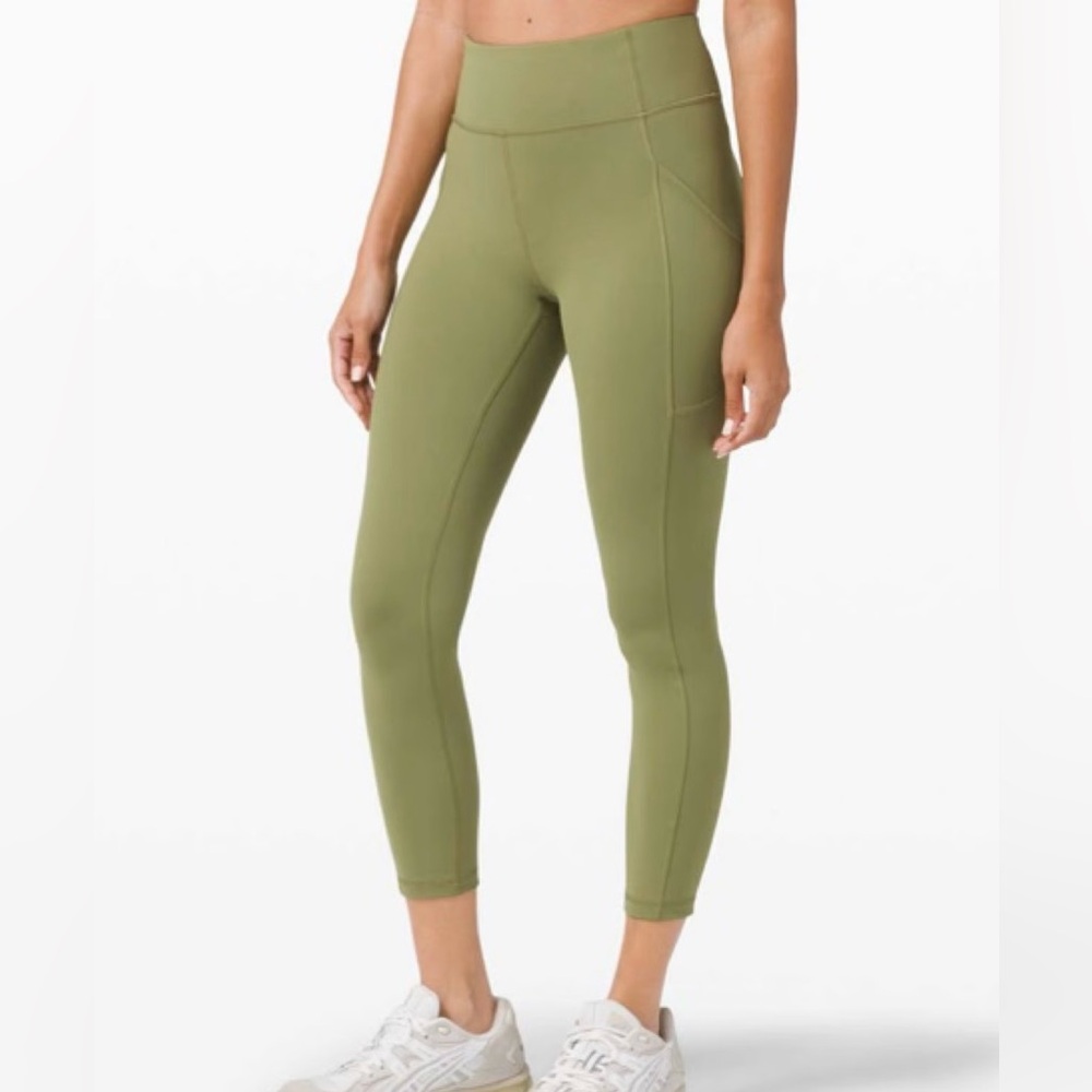 lululemon athletica Olive Green Leggings